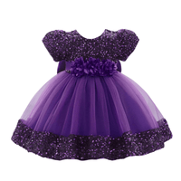 Thumbnail for Toddler Girls 1st Birthday Dress Bow Cute Baby Baptism Gown Kids Wedding Party Elegant Princess Christmas Dress -, Dress , Drestiny , 0M, 12M, 24M, 2T, 3T, 6M, Avocado Green, Black, Brown, Champagne, Dark Green, Dark Pink, Dark Red, Dresses, Girls, Gold, Green, Grey, Ivory, Light Green, Mini Dresses, Mint Green, Pink, Purple, Red, Short Sleeves, Yellow , Drestiny , www.shopdrestiny.com