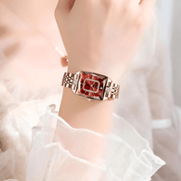 Thumbnail for Top Elegant High-End Watches For Women Wristwatch Waterproof Date Ladies Watch Stainless Steel Rectangle Quartz Women's Watches Female