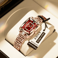 Thumbnail for Top Elegant High-End Watches For Women Wristwatch Waterproof Date Ladies Watch Stainless Steel Rectangle Quartz Women's Watches Female