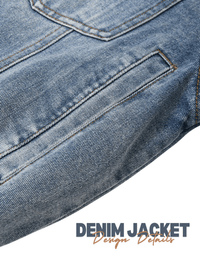 Thumbnail for Trendy Fashion Women's Fur Collar Denim Jacket Double Zipper High Waist Long Sleeve Thick Warm Short Coat Winter, Drestiny, Coats, Jackets, Blue, Blue Denim Jackets Women, M, L, XL, United States, Canada, Australia, New Zealand, United Kingdom, shopdrestiny.com