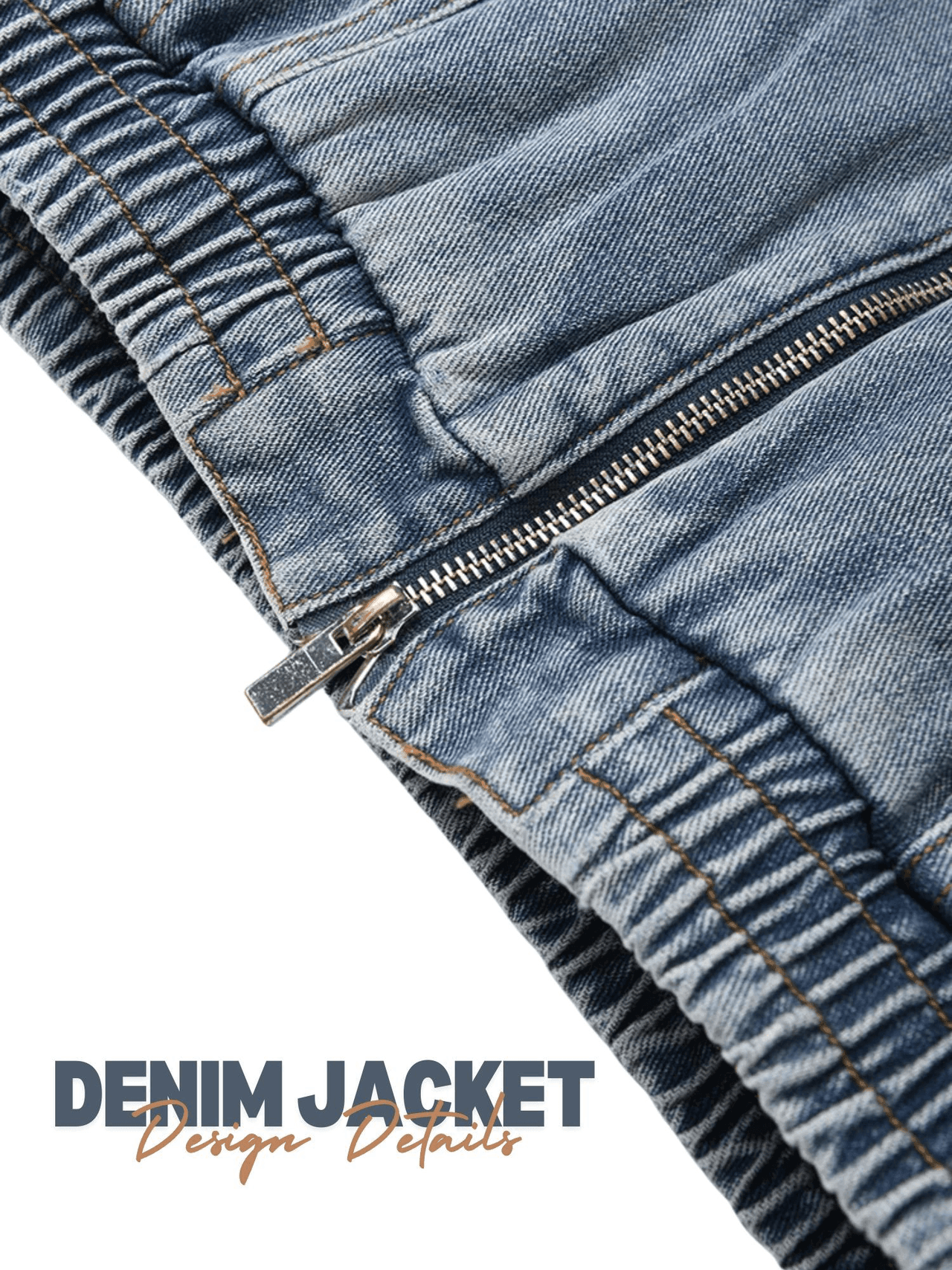 Trendy Fashion Women's Fur Collar Denim Jacket Double Zipper High Waist Long Sleeve Thick Warm Short Coat Winter, Drestiny, Coats, Jackets, Blue, Blue Denim Jackets Women, M, L, XL, United States, Canada, Australia, New Zealand, United Kingdom, shopdrestiny.com