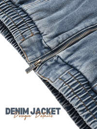 Thumbnail for Trendy Fashion Women's Fur Collar Denim Jacket Double Zipper High Waist Long Sleeve Thick Warm Short Coat Winter, Drestiny, Coats, Jackets, Blue, Blue Denim Jackets Women, M, L, XL, United States, Canada, Australia, New Zealand, United Kingdom, shopdrestiny.com