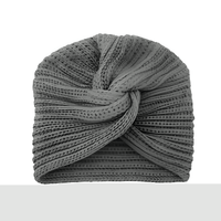 Thumbnail for Twisted Knit Bohemian Turban Hat -, Cross Wrap Hat , Drestiny , Australia, Black, Canada, Dark Blue, Dark Khaki, Gender_Women, Grey, Hats, Khaki, Light Grey, Navy, New Zealand, Pink, Red, Teal, United Kingdom, United States, White , Drestiny , www.shopdrestiny.com