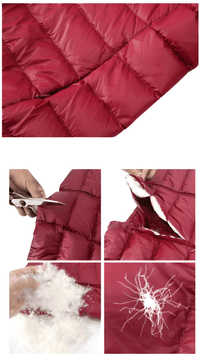 Thumbnail for Ultra-Light Women's Thin Down Jacket -, Jacket , Drestiny , Australia, Black, Dark Blue, Deep Pink, FR, Jackets, Khaki, L, M, Navy, New Zealand, Pink, Red, Sky Blue, United Kingdom, United States, Wine Red, XL, XXL, XXXL , Drestiny , www.shopdrestiny.com