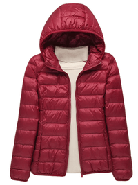 Thumbnail for Ultra-Light Women's Thin Down Jacket -, Jacket , Drestiny , Australia, Black, Dark Blue, Deep Pink, FR, Jackets, Khaki, L, M, Navy, New Zealand, Pink, Red, Sky Blue, United Kingdom, United States, Wine Red, XL, XXL, XXXL , Drestiny , www.shopdrestiny.com