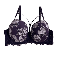 Thumbnail for Big Breasts Underwire Bra Thin D Cup Breathable Gathered Anti-Sagging Women's Bra, Bras, Drestiny, D Cup, United States, USA, Canada, Gender_Women, Australia, New Zealand, United Kingdom, UK, Purple, Red, Coffee, Light Purple, Blue, Black, Dark Grey, Supportive bras for large breasts, anti-sagging bras, underwire bras for full figures, best bras for heavy breasts, lift and support bras, shopdrestiny.com