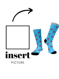 Thumbnail for Customized Avatar Socks -, Socks , Drestiny , Australia, Black, Blue, Canada, Gender_Men, Gender_Women, Green, New Zealand, Pink, Purple, Red, Socks, United Kingdom, United States, White, Yellow , Drestiny , www.shopdrestiny.com