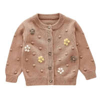 Thumbnail for Sweet Sweater & Cardigan Collection For Baby Girls -, Baby & Toddler Tops , Drestiny , 12M, 24M, 3M, 3T, 6M, Antique White, Apricot, Australia, Beige, Black, Blue, Cardigans, Coral, Dark Pink, Dark Red, Dark Teal, Girls, Light Purple, New Zealand, Orange, Pink, Rosy Brown, Sky Blue, Sweaters, TD, United Kingdom, United States, White , Drestiny , www.shopdrestiny.com