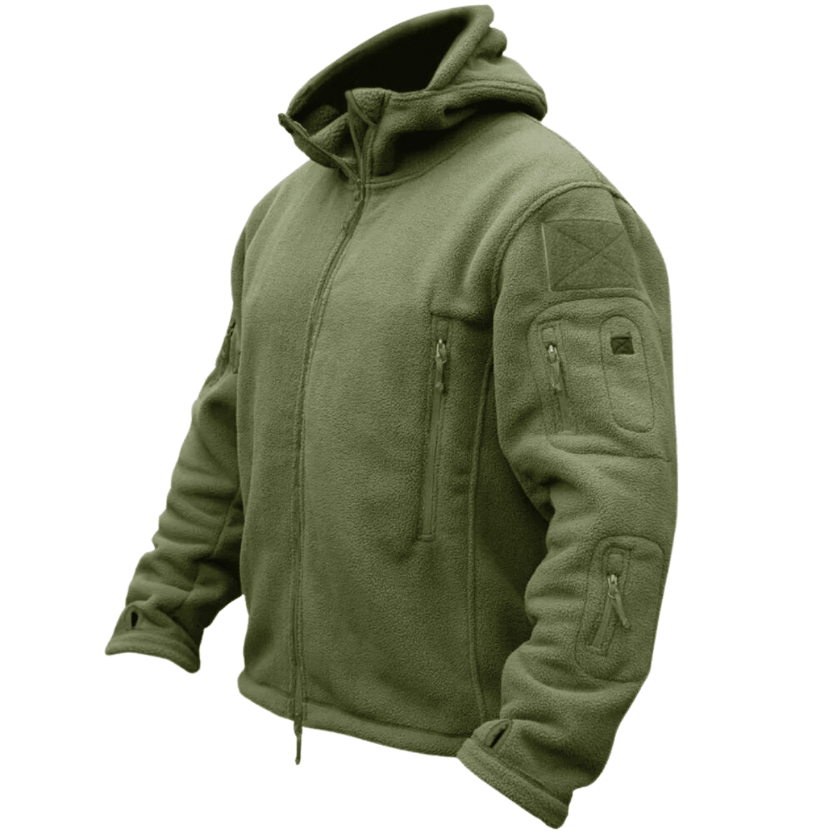 Men's Winter Fleece Jacket With Hood -, Jackets , Drestiny , Army Green, Australia, Beige, Blue, Blue Green, Brown, Canada, Coats, Dark Blue, Dark Green, Grey, Jackets, L, Light Grey, M, Navy, New Zealand, United Kingdom, United States, Wine Red, XL, XXL, XXXL , Drestiny , www.shopdrestiny.com