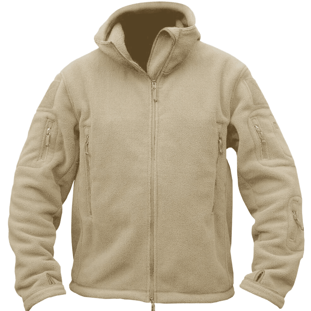 Men's Winter Fleece Jacket With Hood -, Jackets , Drestiny , Army Green, Australia, Beige, Blue, Blue Green, Brown, Canada, Coats, Dark Blue, Dark Green, Grey, Jackets, L, Light Grey, M, Navy, New Zealand, United Kingdom, United States, Wine Red, XL, XXL, XXXL , Drestiny , www.shopdrestiny.com