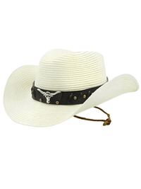 Thumbnail for Western Cowboy Hats For Men Women Summer Outdoor Beach Sun Hat -, Hats , Drestiny , Australia, Beige, Black, Brown, Canada, Coffee, Gender_Men, Gender_Women, Hats, Khaki, New Zealand, Off White, United Kingdom, United States, White , Drestiny , www.shopdrestiny.com