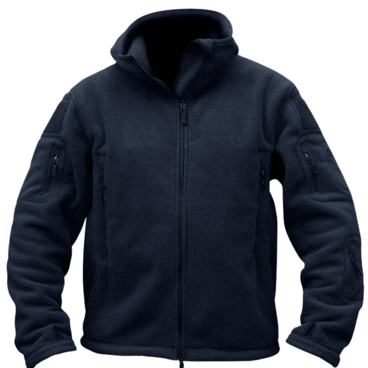 Men's Winter Fleece Jacket With Hood -, Jackets , Drestiny , Army Green, Australia, Beige, Blue, Blue Green, Brown, Canada, Coats, Dark Blue, Dark Green, Grey, Jackets, L, Light Grey, M, Navy, New Zealand, United Kingdom, United States, Wine Red, XL, XXL, XXXL , Drestiny , www.shopdrestiny.com