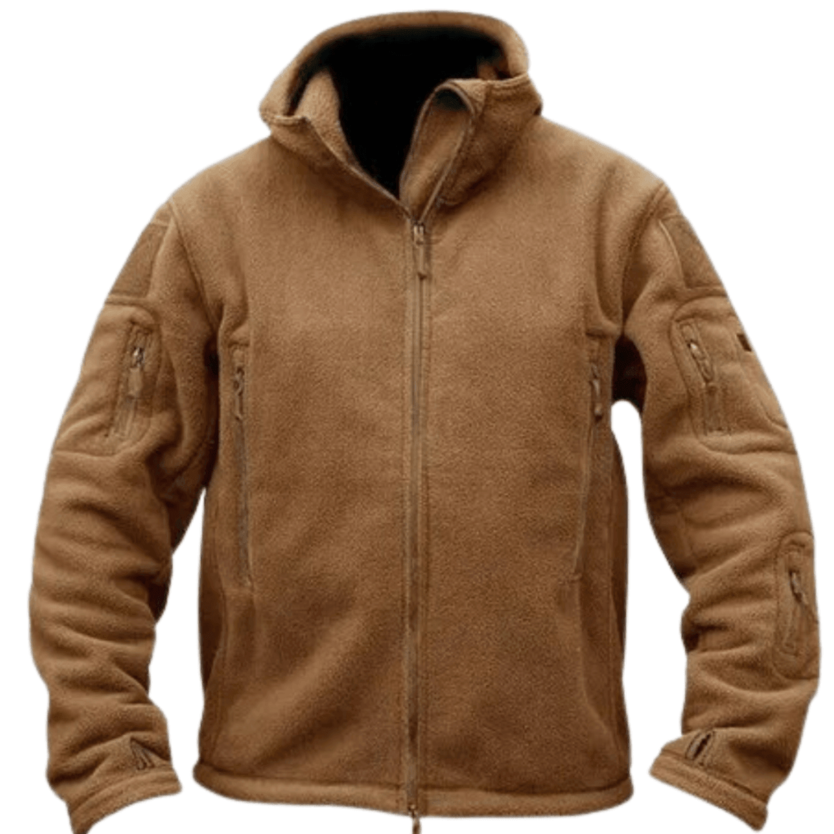 Men's Winter Fleece Jacket With Hood -, Jackets , Drestiny , Army Green, Australia, Beige, Blue, Blue Green, Brown, Canada, Coats, Dark Blue, Dark Green, Grey, Jackets, L, Light Grey, M, Navy, New Zealand, United Kingdom, United States, Wine Red, XL, XXL, XXXL , Drestiny , www.shopdrestiny.com