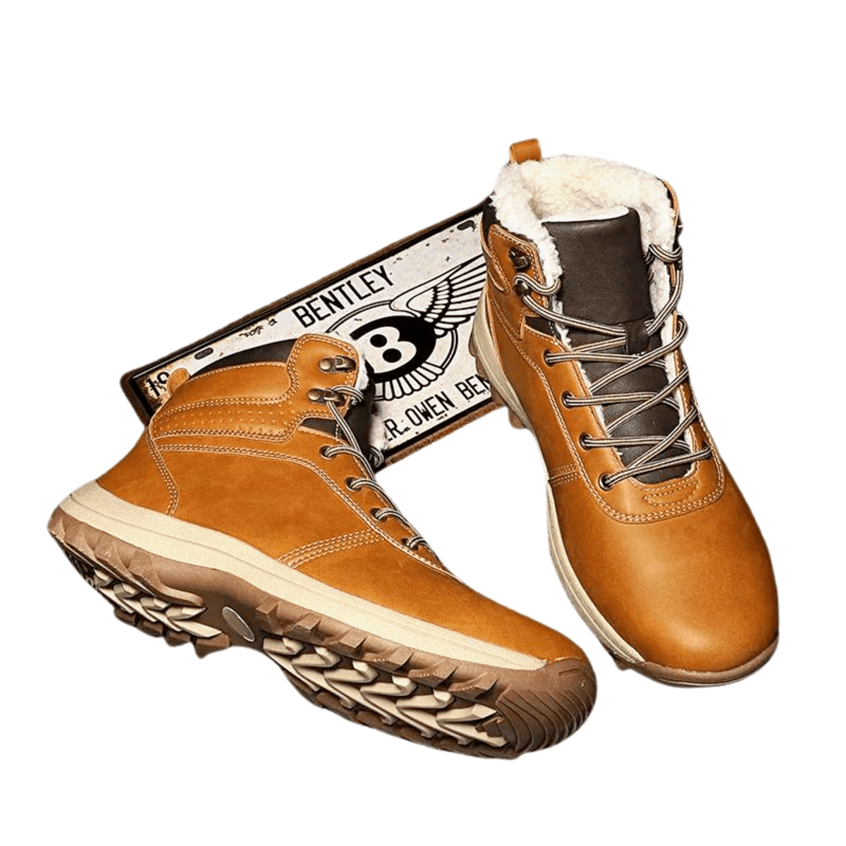 Winter Warm Genuine Leather Fur Lined Ankle Boots For Men -, Boots , Drestiny , Ankle Boots, Australia, Black, Boots, Brown, Dark Brown, FR, Khaki, New Zealand, United Kingdom, United States , Drestiny , www.shopdrestiny.com