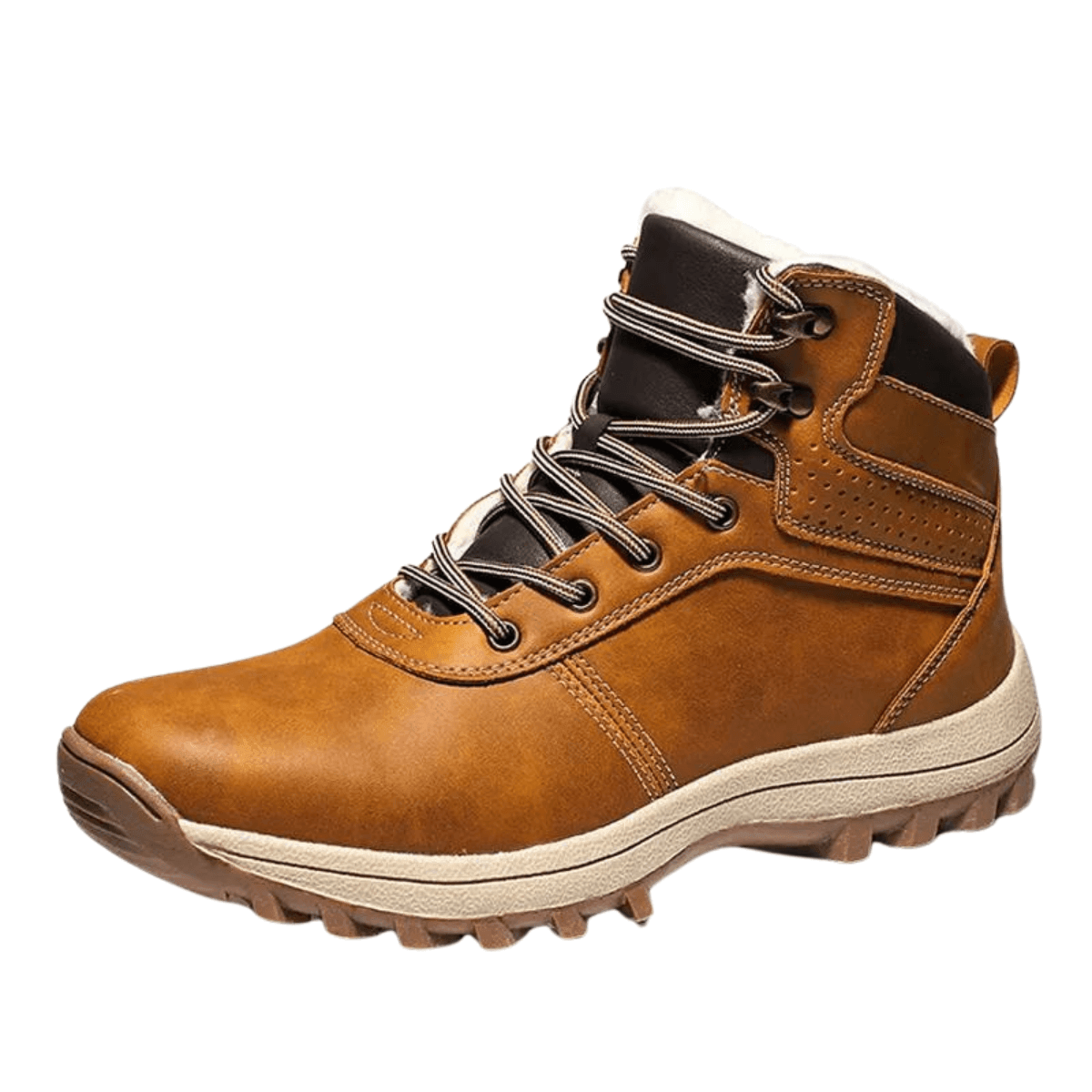 Winter Warm Genuine Leather Fur Lined Ankle Boots For Men -, Boots , Drestiny , Ankle Boots, Australia, Black, Boots, Brown, Dark Brown, FR, Khaki, New Zealand, United Kingdom, United States , Drestiny , www.shopdrestiny.com