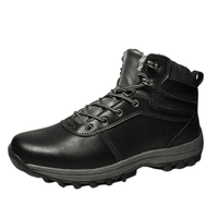 Thumbnail for Winter Warm Genuine Leather Fur Lined Ankle Boots For Men -, Boots , Drestiny , Ankle Boots, Australia, Black, Boots, Brown, Dark Brown, FR, Khaki, New Zealand, United Kingdom, United States , Drestiny , www.shopdrestiny.com