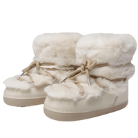 Thumbnail for Winter Faux Fur Boots Snow Boots Women Fluffy Fuzzy Furry Faux Fur Boots Middle Calf Platform Pink Black White Furry Boots, Drestiny, Snow Boots, Midi Snow Boots, Platform Boots, Beige, White, Black, Pink, Long Boots, Short Boots, 4, 5, 6, 7, 8, 9, 10, 11, United States, United Kingdom, Australia, shopdrestiny.com