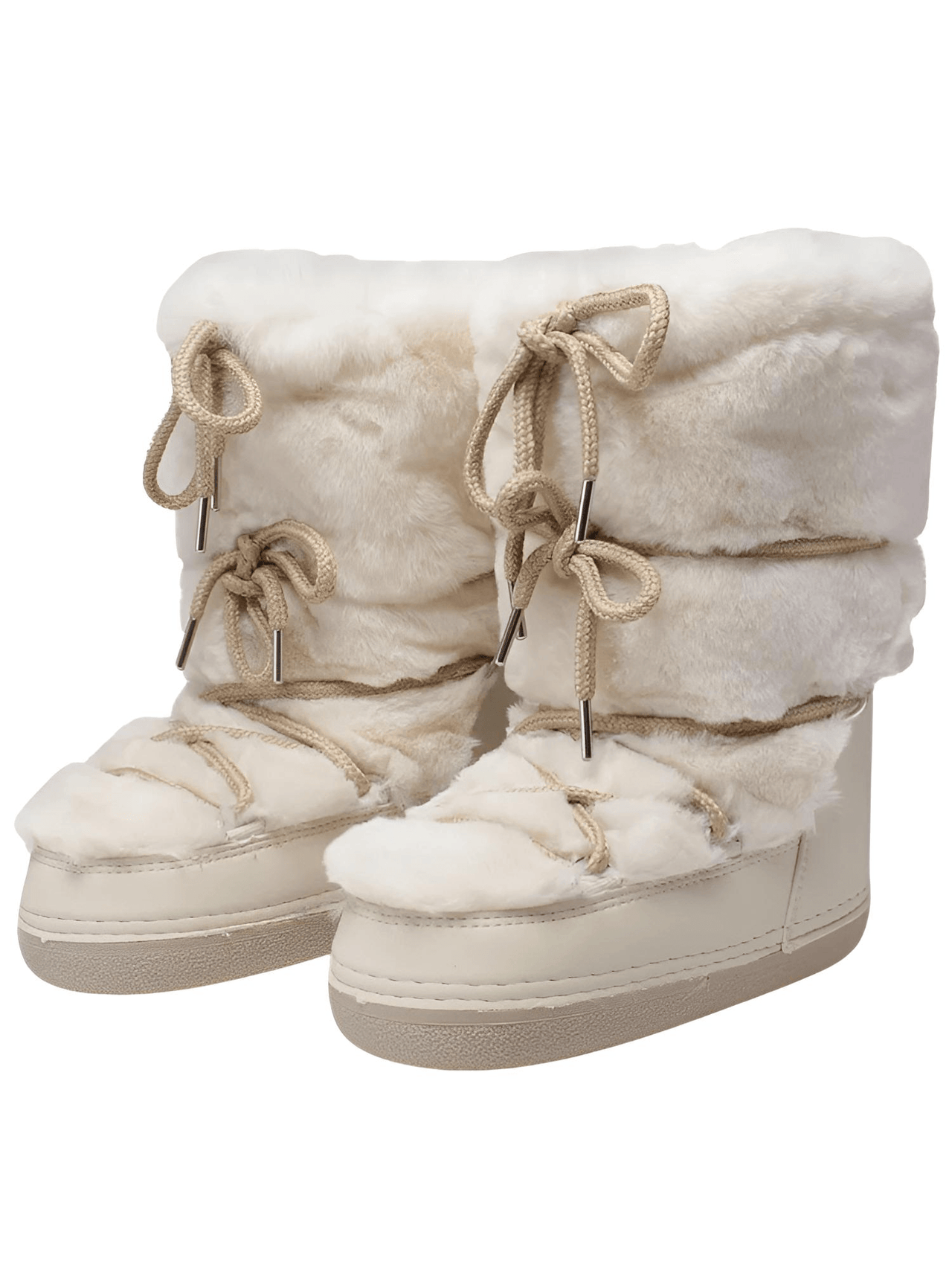 Winter Faux Fur Boots Snow Boots Women Fluffy Fuzzy Furry Faux Fur Boots Middle Calf Platform Pink Black White Furry Boots, Drestiny, Snow Boots, Midi Snow Boots, Platform Boots, Beige, White, Black, Pink, 4, 5, 6, 7, 8, 9, 10, 11, United States, United Kingdom, Australia, shopdrestiny.com
