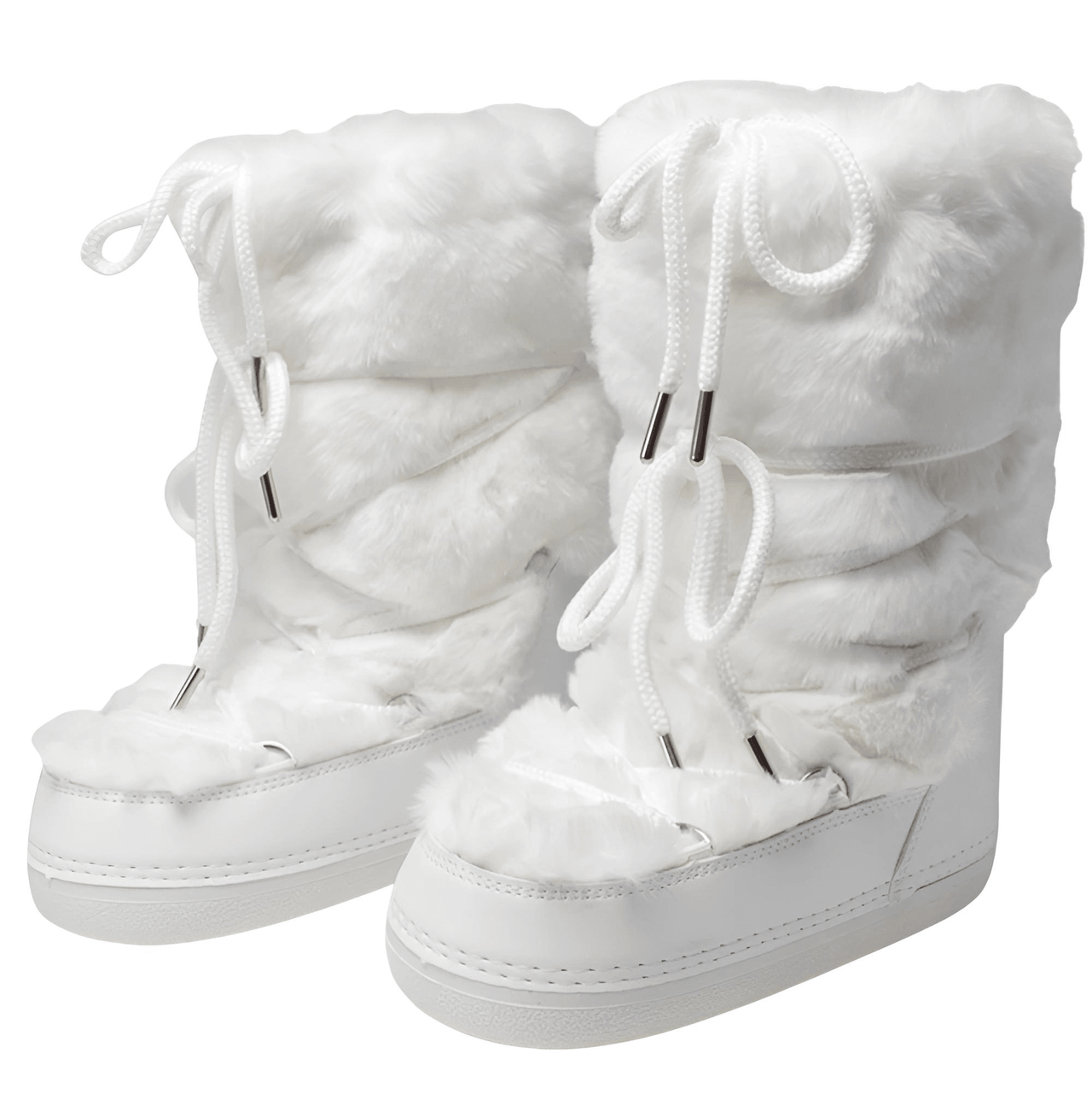 Winter Faux Fur Boots Snow Boots Women Fluffy Fuzzy Furry Faux Fur Boots Middle Calf Platform Pink Black White Furry Boots, Drestiny, Snow Boots, Midi Snow Boots, Platform Boots, Beige, White, Black, Pink, 4, 5, 6, 7, 8, 9, 10, 11, United States, United Kingdom, Australia, shopdrestiny.com