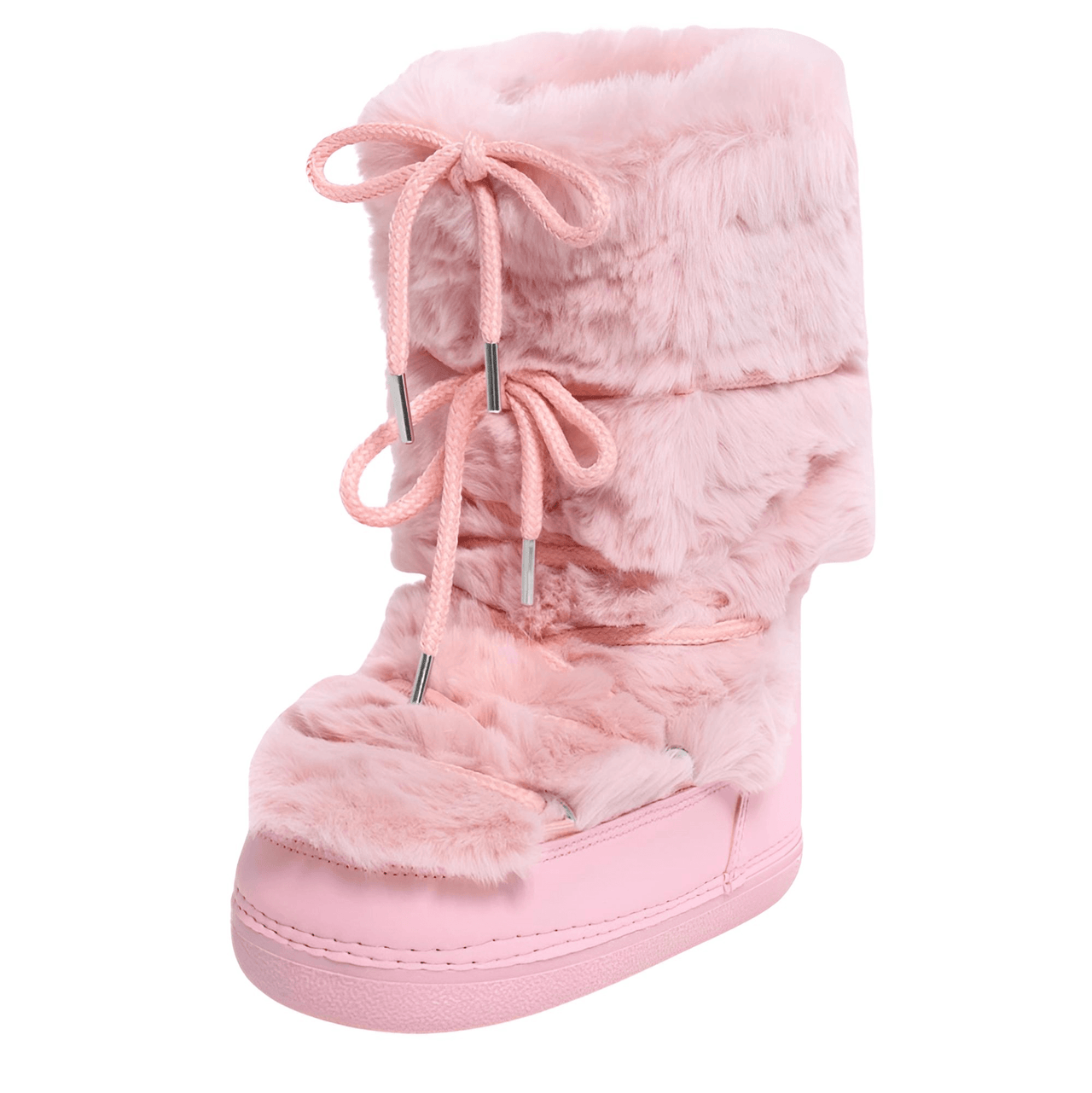 Winter Faux Fur Boots Snow Boots Women Fluffy Fuzzy Furry Faux Fur Boots Middle Calf Platform Pink Black White Furry Boots, Drestiny, Snow Boots, Midi Snow Boots, Platform Boots, Beige, White, Black, Pink, 4, 5, 6, 7, 8, 9, 10, 11, United States, United Kingdom, Australia, shopdrestiny.com