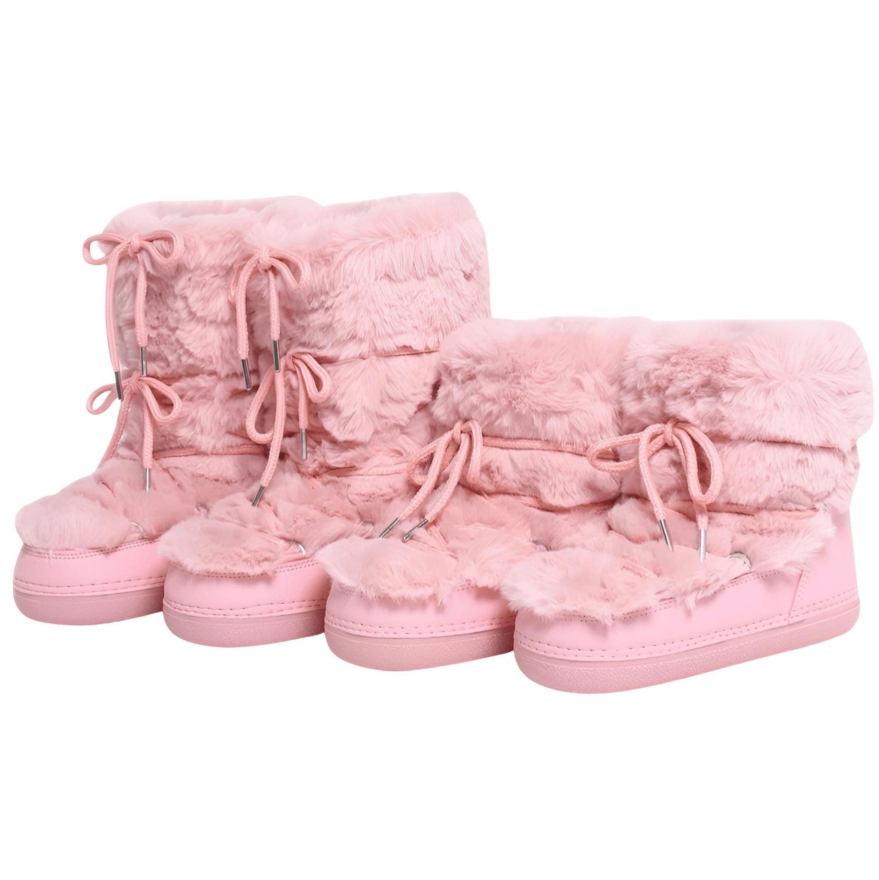 Winter Faux Fur Boots Snow Boots Women Fluffy Fuzzy Furry Faux Fur Boots Middle Calf Platform Pink Black White Furry Boots, Drestiny, Snow Boots, Midi Snow Boots, Platform Boots, Beige, White, Black, Pink, 4, 5, 6, 7, 8, 9, 10, 11, United States, United Kingdom, Australia, shopdrestiny.com