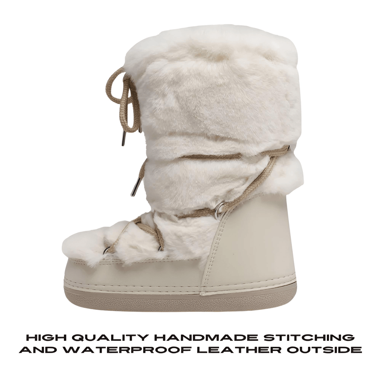 Winter Faux Fur Boots Snow Boots Women Fluffy Fuzzy Furry Faux Fur Boots Middle Calf Platform Pink Black White Furry Boots, Drestiny, Snow Boots, Midi Snow Boots, Platform Boots, Beige, White, Black, Pink, 4, 5, 6, 7, 8, 9, 10, 11, United States, United Kingdom, Australia, shopdrestiny.com