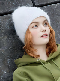 Thumbnail for Winter Women's Rabbit Fur Hats Warm Long Rabbit Fur Hair Female Caps Fashion Solid Colors Wide Cuff Young Style Beanies -, Hat , Drestiny , Australia, Black, Blue, Blue Grey, Canada, FR, Grey, Hats, Light Blue, Light Pink, New Zealand, Pink, Purple, United Kingdom, United States, White, Yellow , Drestiny , www.shopdrestiny.com