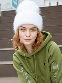 Thumbnail for Winter Women's Rabbit Fur Hats Warm Long Rabbit Fur Hair Female Caps Fashion Solid Colors Wide Cuff Young Style Beanies -, Hat , Drestiny , Australia, Black, Blue, Blue Grey, Canada, FR, Grey, Hats, Light Blue, Light Pink, New Zealand, Pink, Purple, United Kingdom, United States, White, Yellow , Drestiny , www.shopdrestiny.com