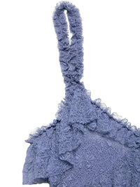 Thumbnail for Women's Chic Ruffle Skirt Set Women's Lace Crochet Sling Camis Tank + Matching Skirt, Drestiny, Sets, Skirt Sets, Skirts, Camisoles, Tank Tops, Crop Tops, Casual Shirts, Sleeveless, S, M, L, Blue, United States, USA, Canada, Australia, New Zealand, United Kingdom, UK, women's two piece set, ruffle skirt set, matching top and skirt set, lace skirt set, summer going out outfit, co-ord sets women's, ruffle skirt and top set, skirt co-ords, going out outfit ideas, lace ruffle set UK, shopdrestiny.com