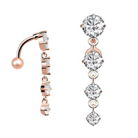 Thumbnail for Women's 316L Surgical Steel Belly Piercing Jewelry -, Body Jewelry , Drestiny , Australia, Body Jewelry, Canada, Gender_Women, Gold, New Zealand, Silver, United Kingdom, United States, White , Drestiny , www.shopdrestiny.com