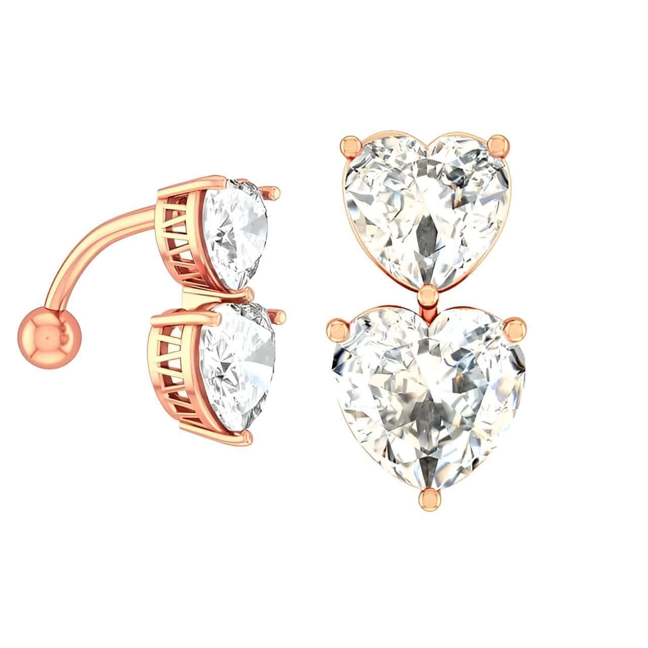 Women's 316L Surgical Steel Belly Piercing Jewelry -, Body Jewelry , Drestiny , Australia, Body Jewelry, Canada, Gender_Women, Gold, New Zealand, Silver, United Kingdom, United States, White , Drestiny , www.shopdrestiny.com