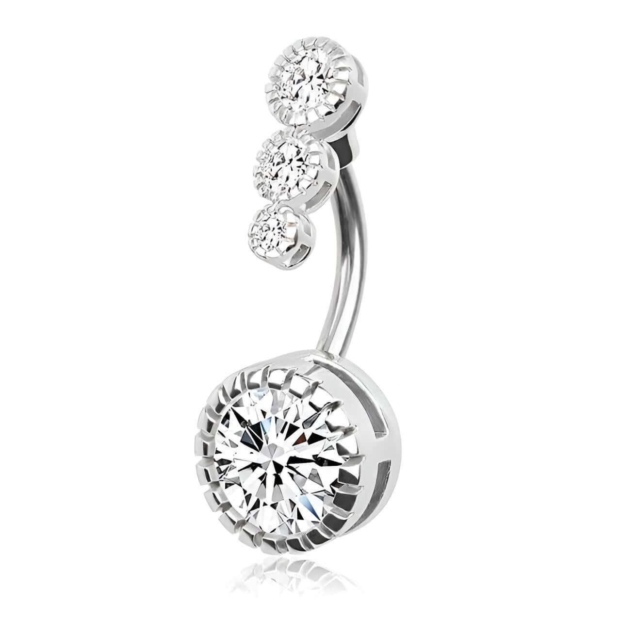 Women's 316L Surgical Steel Belly Piercing Jewelry -, Body Jewelry , Drestiny , Australia, Body Jewelry, Canada, Gender_Women, Gold, New Zealand, Silver, United Kingdom, United States, White , Drestiny , www.shopdrestiny.com