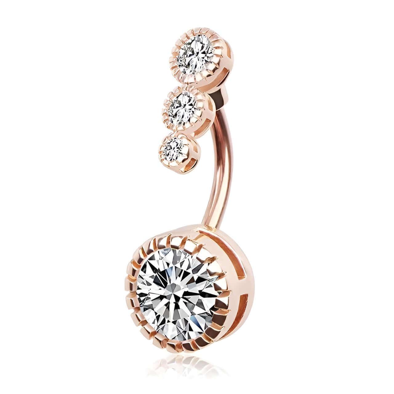 Women's 316L Surgical Steel Belly Piercing Jewelry -, Body Jewelry , Drestiny , Australia, Body Jewelry, Canada, Gender_Women, Gold, New Zealand, Silver, United Kingdom, United States, White , Drestiny , www.shopdrestiny.com