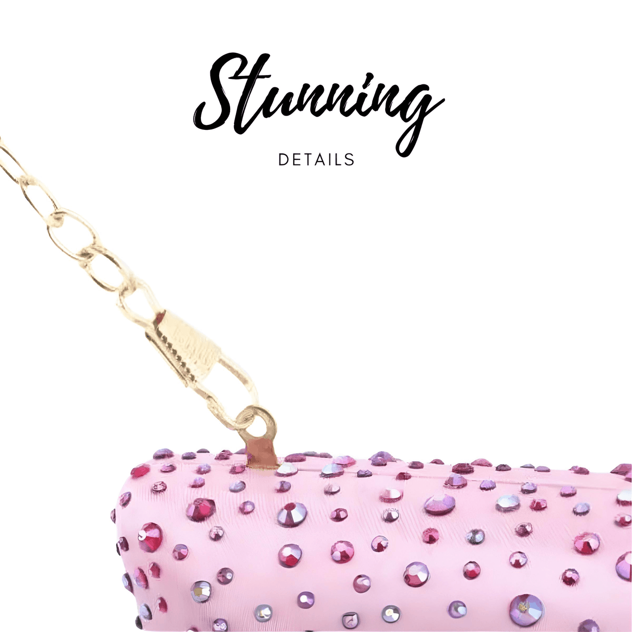 Women's Clutch With Rhinestones - In 9 Trending Colors! -, Clutch , Drestiny , Australia, Black, Canada, Clutches, Deep Pink, Gold, Green, Handbags, Mustard Yellow, New Zealand, Orange, Pink, Purple, Silver, United Kingdom, United States , Drestiny , www.shopdrestiny.com