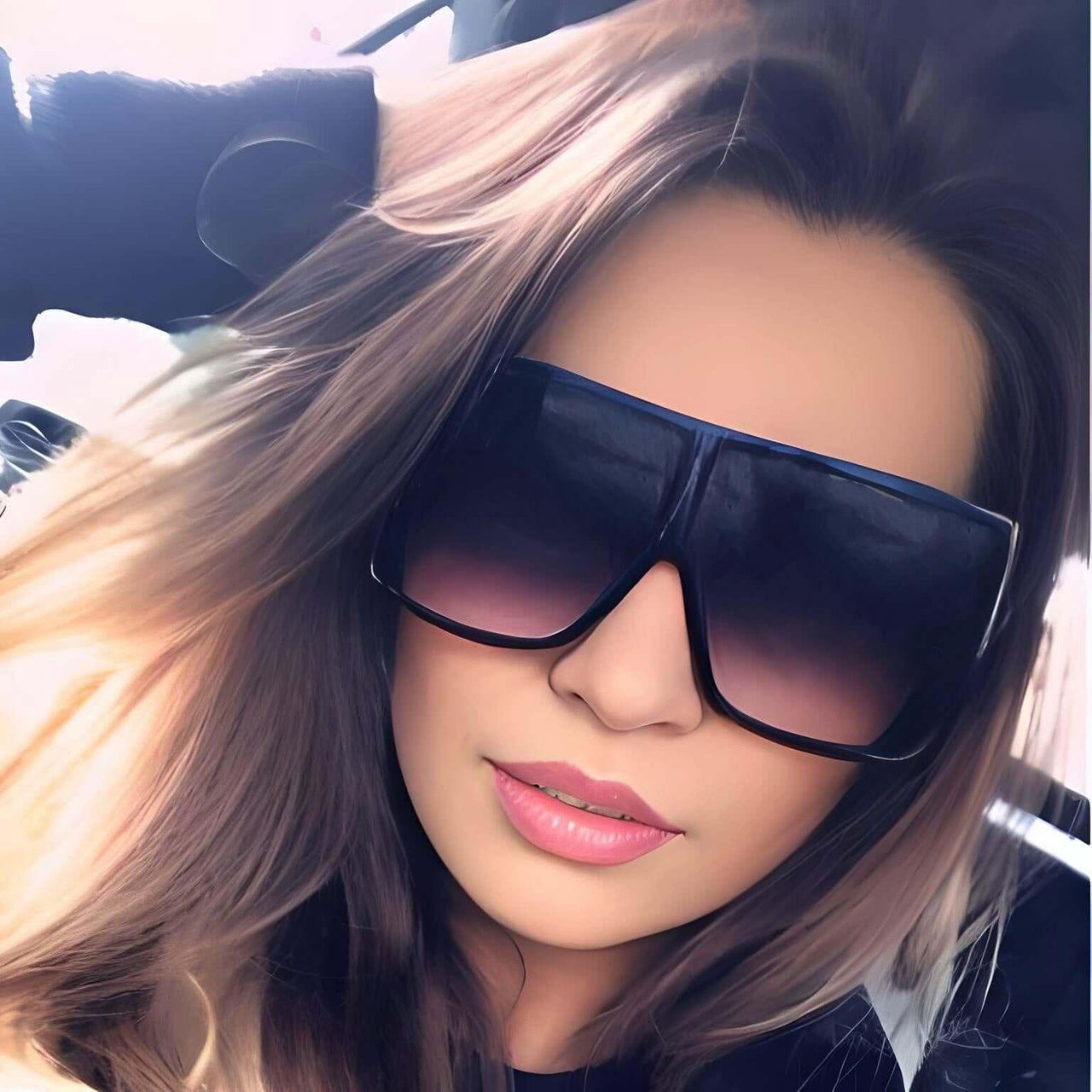 Women's Square Sunglasses With UV400 Protection - In 16 Colors! -, Sunglasses , Drestiny , Australia, Black, Blue, Brown, Canada, Dark Brown, Gender_Women, Green, Grey, Leopard, Light Brown, New Zealand, Orange, Pink, Purple, Red, Silver, Sunglasses, United Kingdom, United States, White , Drestiny , www.shopdrestiny.com