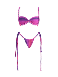 Thumbnail for Women's 3Pcs Crochet Bikini Set Sexy Swimwear Halter Biquini Push Up Swimsuit Strappy Bodysuit Female Bathing Suit Beachwear, Bikinis, Drestiny, Skirts, Skirt Sets, Cover Ups, Sets, One Piece Swimsuits, S, M, L, United States, USA, Canada, Australia, New Zealand, United Kingdom, UK, Orange Blue, Blue Dark Blue, Blue Yellow, Beige White, Pink Purple Blue, Red Orange, Pale Gold, Off White, crochet bikini set with cover up, crochet bikini and skirt set, boho crochet 3 piece bikini, shopdrestiny.com