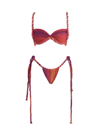 Thumbnail for Women's 3Pcs Crochet Bikini Set Sexy Swimwear Halter Biquini Push Up Swimsuit Strappy Bodysuit Female Bathing Suit Beachwear, Bikinis, Drestiny, Skirts, Skirt Sets, Cover Ups, Sets, One Piece Swimsuits, S, M, L, United States, USA, Canada, Australia, New Zealand, United Kingdom, UK, Orange Blue, Blue Dark Blue, Blue Yellow, Beige White, Pink Purple Blue, Red Orange, Pale Gold, Off White, crochet bikini set with cover up, crochet bikini and skirt set, boho crochet 3 piece bikini, shopdrestiny.com