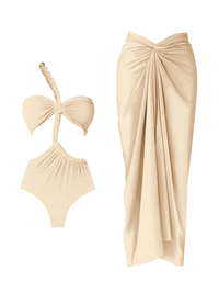 Thumbnail for Women's 3Pcs Crochet Bikini Set Sexy Swimwear Halter Biquini Push Up Swimsuit Strappy Bodysuit Female Bathing Suit Beachwear, Bikinis, Drestiny, Skirts, Skirt Sets, Cover Ups, Sets, One Piece Swimsuits, S, M, L, United States, USA, Canada, Australia, New Zealand, United Kingdom, UK, Orange Blue, Blue Dark Blue, Blue Yellow, Beige White, Pink Purple Blue, Red Orange, Pale Gold, Off White, crochet bikini set with cover up, crochet bikini and skirt set, boho crochet 3 piece bikini, shopdrestiny.com