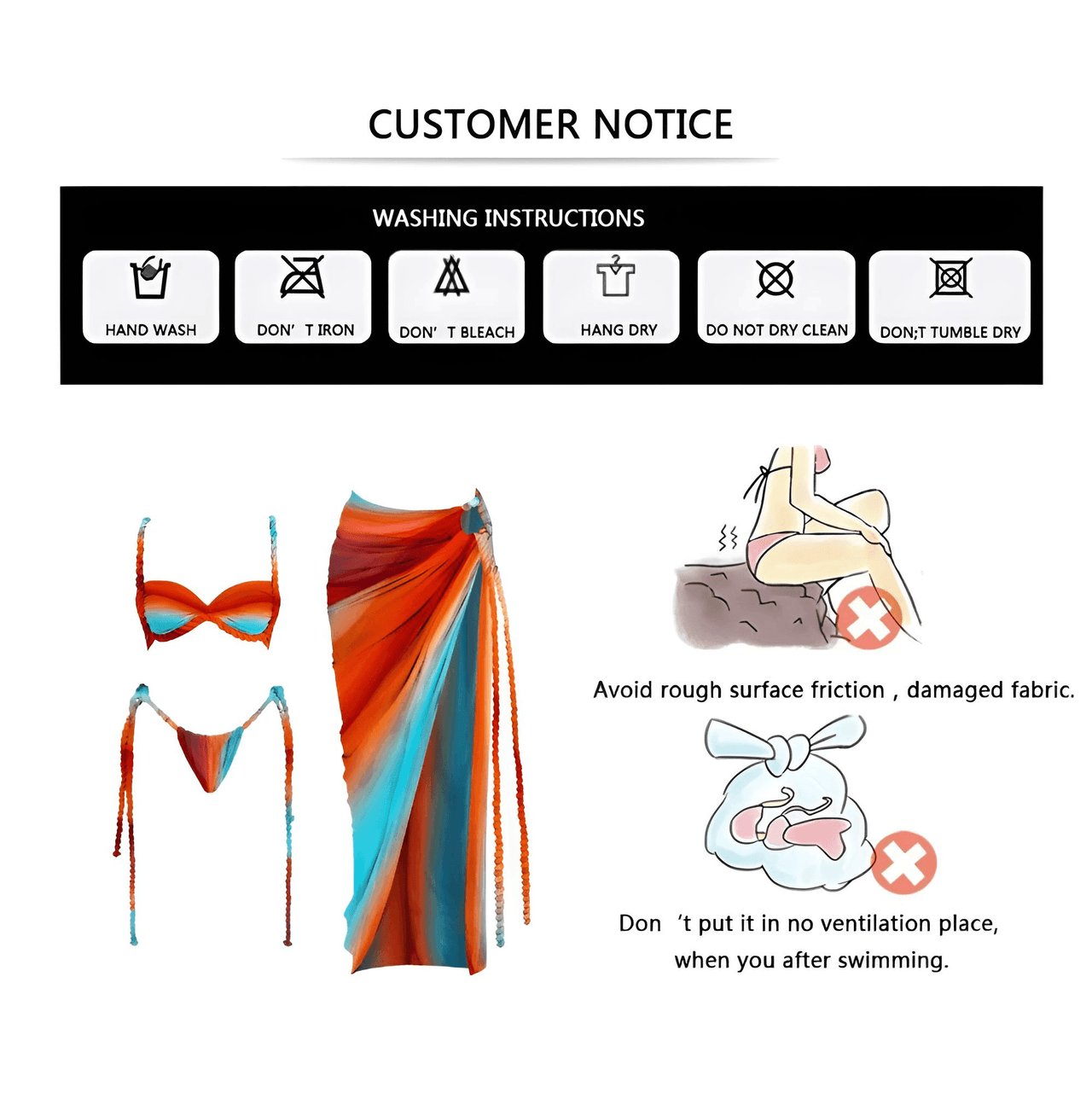 Women's 3Pcs Crochet Bikini Set Sexy Swimwear Halter Biquini Push Up Swimsuit Strappy Bodysuit Female Bathing Suit Beachwear, Bikinis, Drestiny, Skirts, Skirt Sets, Cover Ups, Sets, One Piece Swimsuits, S, M, L, United States, USA, Canada, Australia, New Zealand, United Kingdom, UK, Orange Blue, Blue Dark Blue, Blue Yellow, Beige White, Pink Purple Blue, Red Orange, Pale Gold, Off White, crochet bikini set with cover up, crochet bikini and skirt set, boho crochet 3 piece bikini, shopdrestiny.com