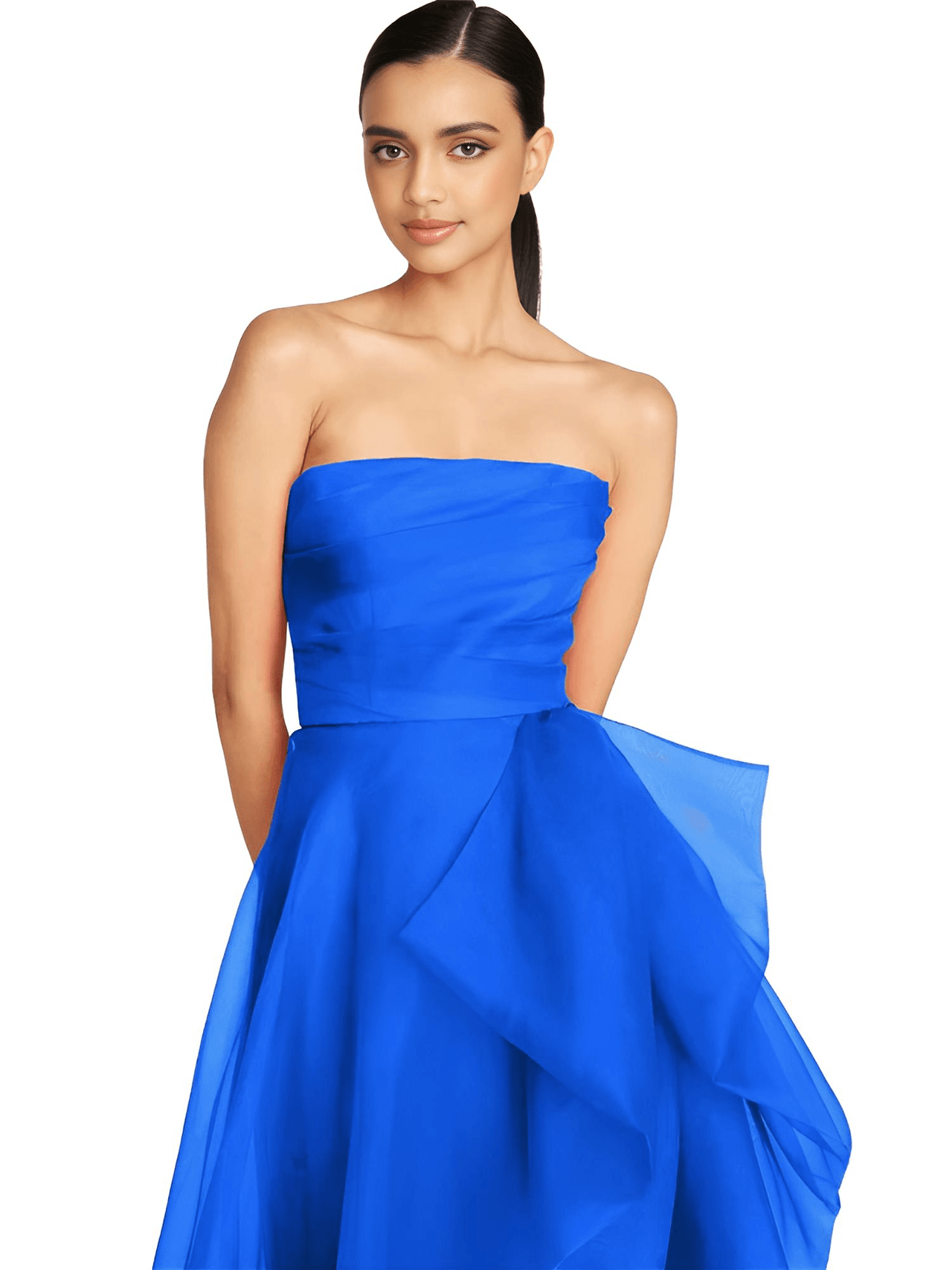 Women's Strapless Off Shoulder A-line Maxi Dress With Side High Split -, Dress , Drestiny , 10, 12, 14, 14W, 16, 16W, 18, 2, 20, 22, 24, 26, 28, 4, 6, 8, Black, Blue, Dark Blue, Deep Pink, Fuchsia, Light Pink, Maxi Dresses, Navy, Pink, Purple, Sleeveless, Strapless, United Kingdom, United States, Australia, New Zealand, Canada, Prom Dresses 2025, Drestiny , www.shopdrestiny.com