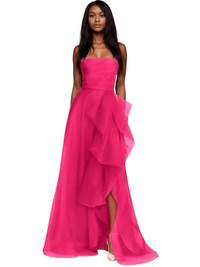 Thumbnail for Women's Strapless Off Shoulder A-line Maxi Dress With Side High Split -, Dress , Drestiny , 10, 12, 14, 14W, 16, 16W, 18, 2, 20, 22, 24, 26, 28, 4, 6, 8, Black, Blue, Dark Blue, Deep Pink, Fuchsia, Light Pink, Maxi Dresses, Navy, Pink, Purple, Sleeveless, Strapless, United Kingdom, United States, Australia, New Zealand, Canada, Prom Dresses 2025, Drestiny , www.shopdrestiny.com