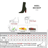 Thumbnail for Women's Ankle Sock Boots Square High Heels Women's Fashion Comfort Stretch Fabric Sock Boot Party Dress Shoes, Drestiny, Boots, Ankle Boots, Sock Boots, 3, 4, 5, 6, 7, 8, 9, 10, 11, 12, Dark Olive Green, Black, Apricot, United States, USA, Canada, Australia, New Zealand, United Kingdom, UK, sock boots women, ankle sock boots, stretch ankle boots, knit ankle boots, heeled sock boots, shopdrestiny.com