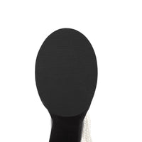 Thumbnail for Women's Black Hoof Heel Platform Boots, Boots, Thigh High Boots, Over the knee boots, ankle boots, boots with pearls, suede platform boots, Black, 6, 6.5, 7, 7.5, 8, 8.5, 9, 9.5, United States, USA, Canada, Australia, New Zealand, United Kingdom, Uk, Hoof Heel Platform Boots, goth platform boots, Black Chunky Platform Boots, cloven hoof boots, Demonia Platform Boots, shopdrestiny.com