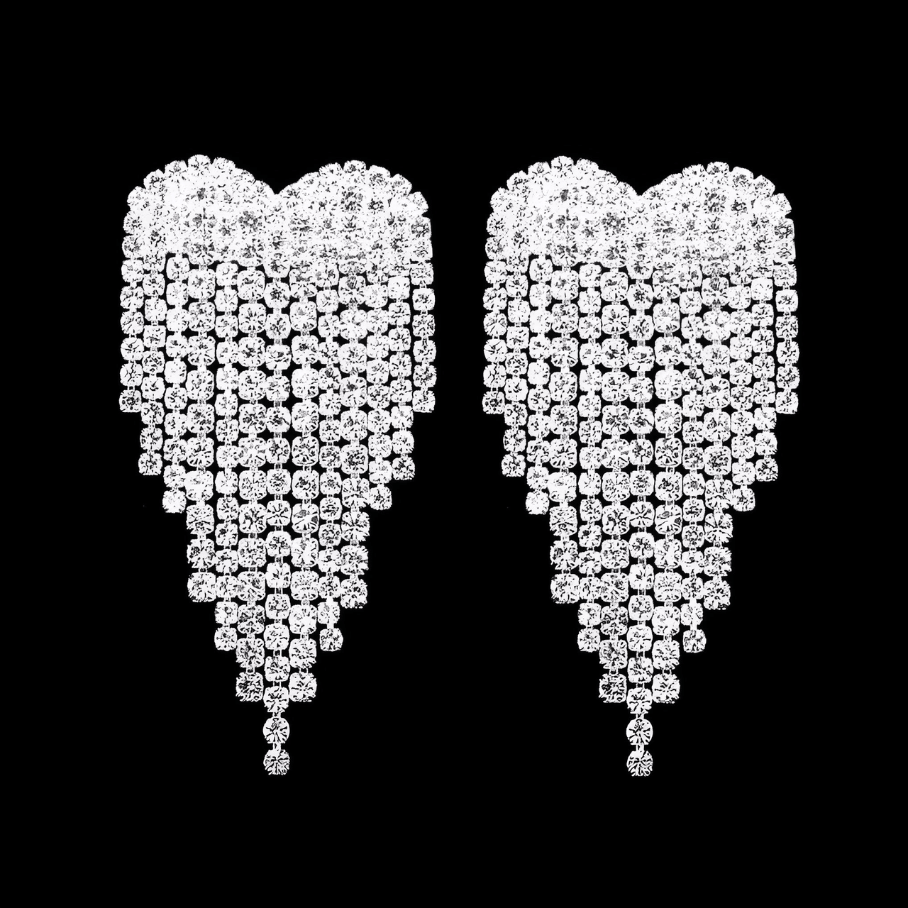 Women's Bridal Earrings -, Earrings , Drestiny , Australia, Canada, Earrings, Gender_Women, Gold, New Zealand, Silver, United Kingdom, United States, White , Drestiny , www.shopdrestiny.com