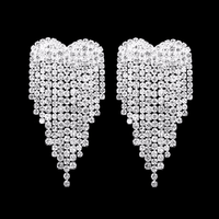 Thumbnail for Women's Bridal Earrings -, Earrings , Drestiny , Australia, Canada, Earrings, Gender_Women, Gold, New Zealand, Silver, United Kingdom, United States, White , Drestiny , www.shopdrestiny.com