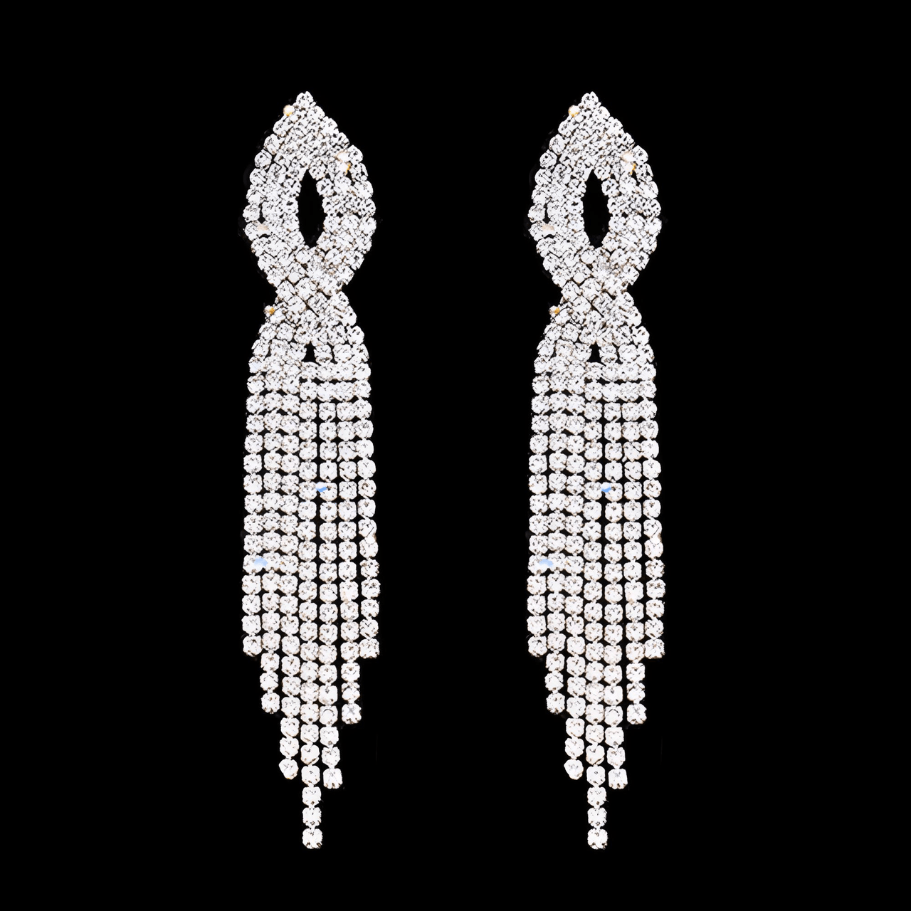 Women's Bridal Earrings -, Earrings , Drestiny , Australia, Canada, Earrings, Gender_Women, Gold, New Zealand, Silver, United Kingdom, United States, White , Drestiny , www.shopdrestiny.com