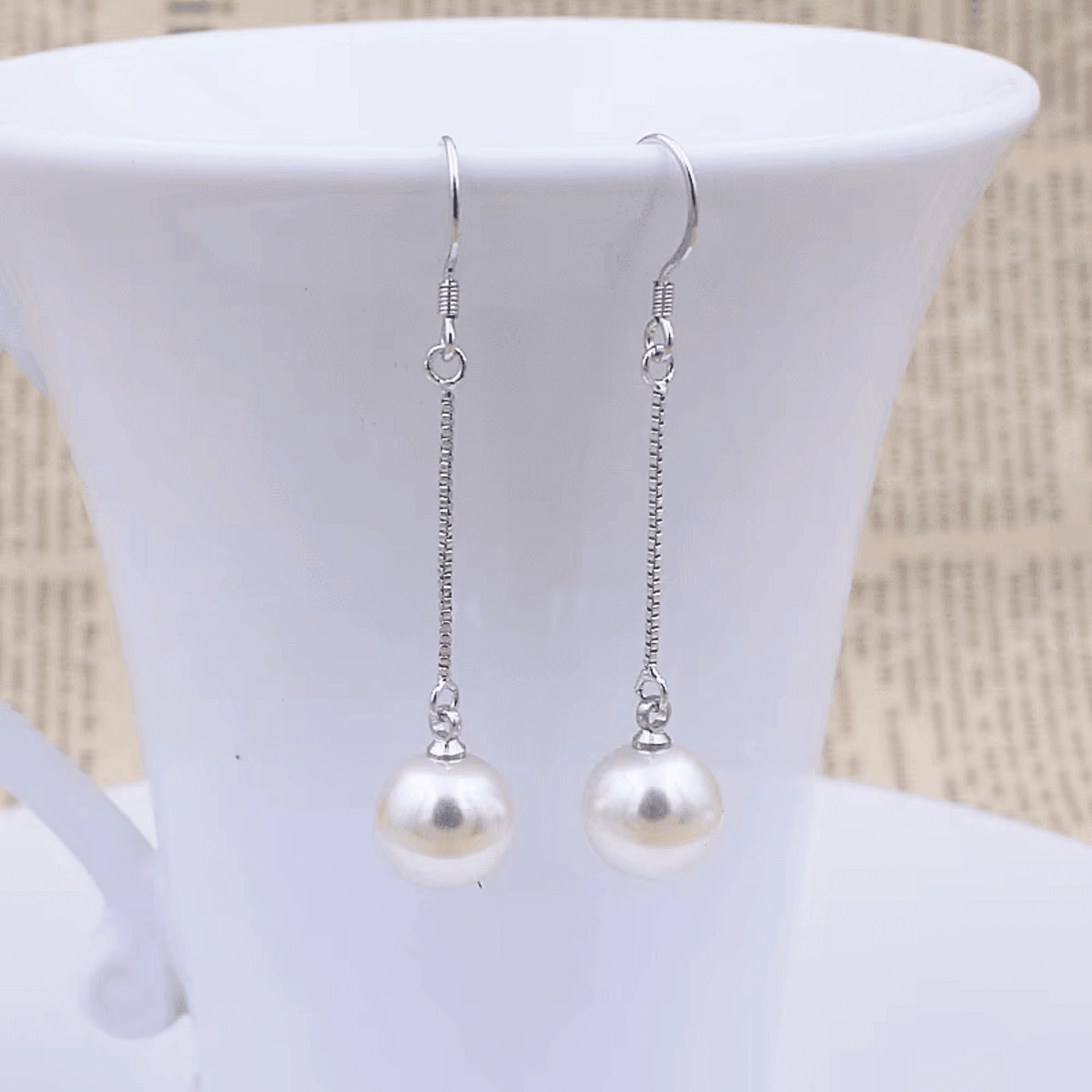 Women's Bridal Earrings -, Earrings , Drestiny , Australia, Canada, Earrings, Gender_Women, Gold, New Zealand, Silver, United Kingdom, United States, White , Drestiny , www.shopdrestiny.com