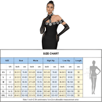 Thumbnail for Women's Celebrity Sexy Diamonds Dress Crystal Black Maxi Long Bodycon Elegant Evening Club Party Dress -, Dress , Drestiny , 10, 2, 4, 6, 8, Ankle Length Dresses, Australia, Black, FR, Green, L, Long Sleeves, M, Maxi Dresses, New Zealand, Off Shoulder, S, Silver, United Kingdom, United States, XS , Drestiny , www.shopdrestiny.com