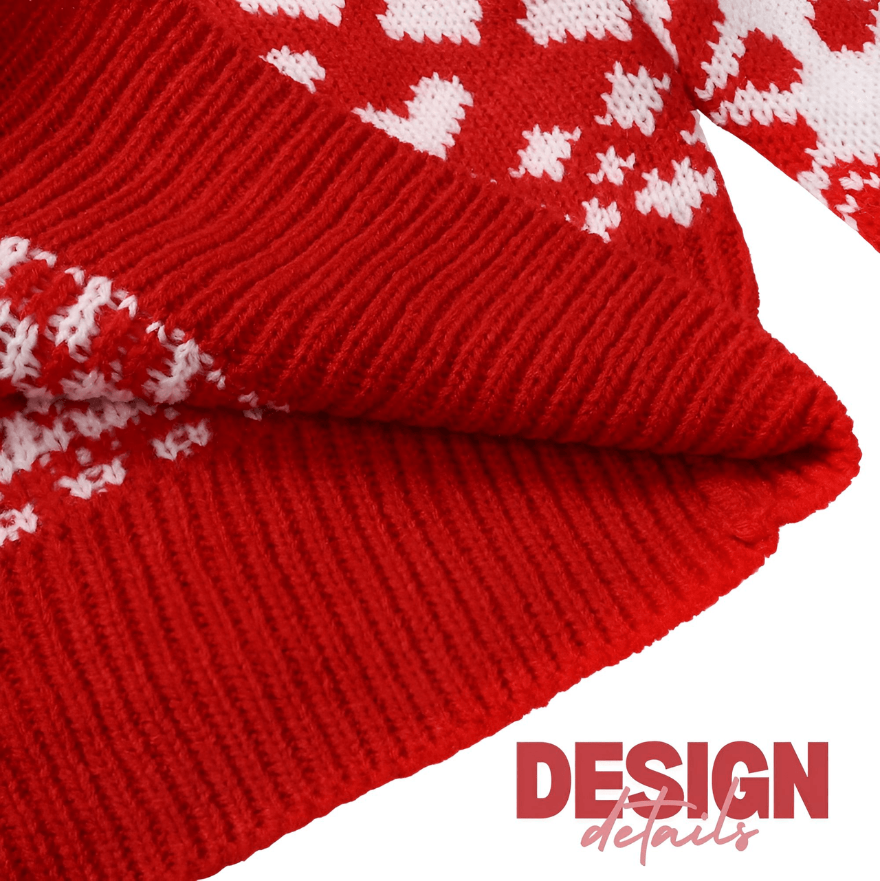 Women's Christmas Sweaters Winter Pullover Tops Casual Long Sleeve Print Knitted Sweater Women Clothes, Drestiny, Sweaters, Pullovers, United States, Canada, Australia, New Zealand, United Kingdom, Long Sleeves, S, M, L, XL, XXL, 2XL, 4, 6, 8, 10, 12, Red, White, shopdrestiny.com