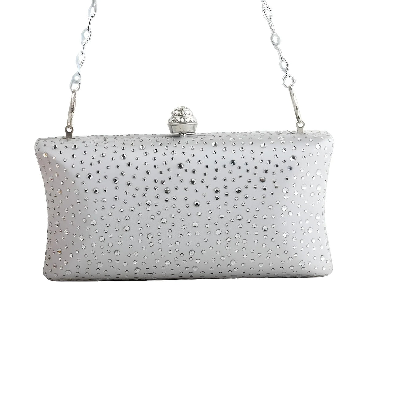 Women's Clutch With Rhinestones - In 9 Trending Colors!